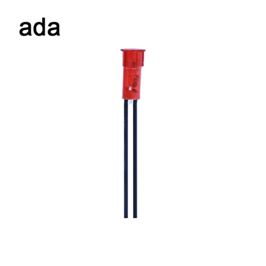 A-17 Neon Pilot Lamp Vermelho 110v LED Indicador de Luz resistente a intempéries 0