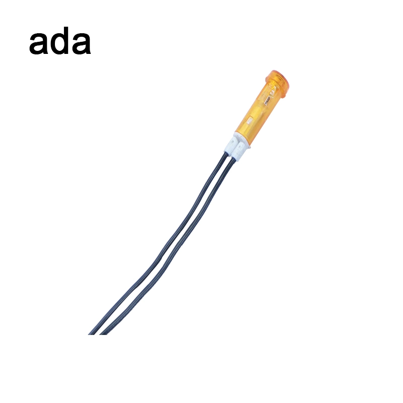 6V/12V/24V LED Pilot Light 10mm Lâmpada Indicador Vermelho Personalizado 0