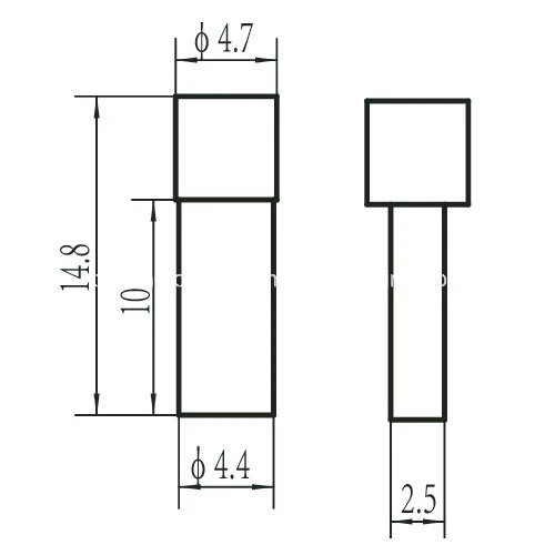 Lâmpada de neon de 36 volts A-06-2 Lâmpada indicadora vermelha Homologação REACH 1